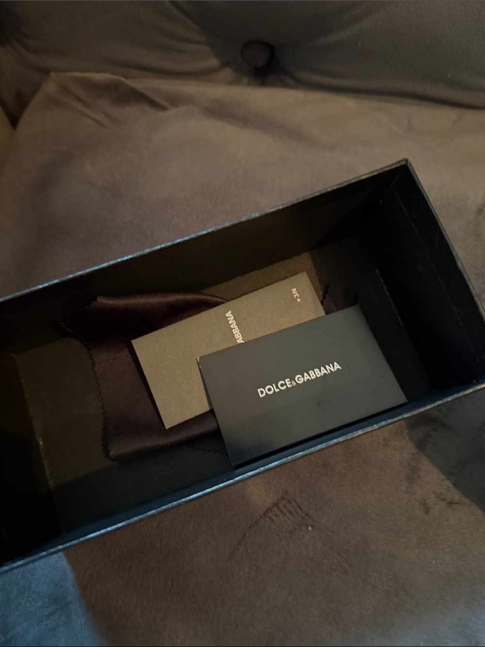 Dolce & Gabbana Gold and Black Shield Sunglasses - Picture 11 of 17